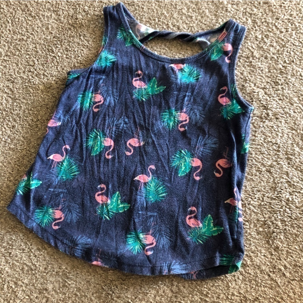 Arizona flamingo blue tank top in size XS